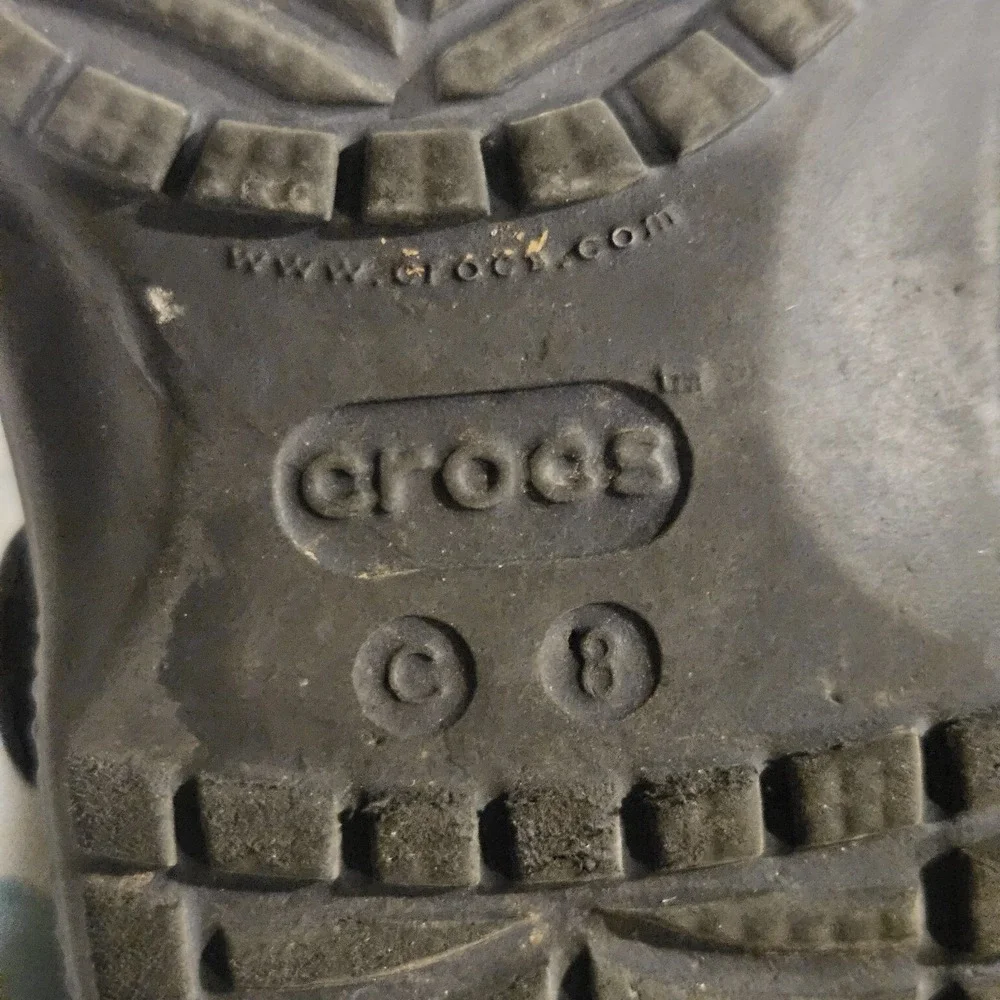 Crocs Classic Clog Navy‎ Blue Toddler Size C8 Kids Shoes